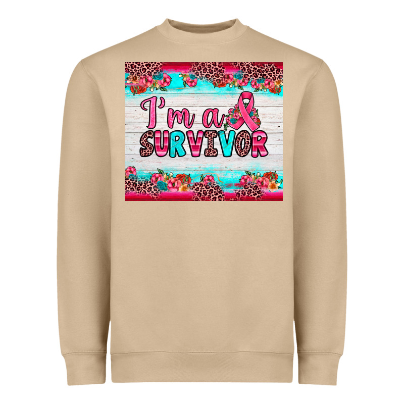 I'm A Survivor Heavyweight Sweatshirt by JahusDesignShop | Teevron