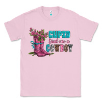 Bubblegum Pink velantines day cupid find me a cowboy Classic Tee - AdoDesignShop