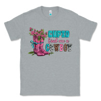 Heather Grey velantines day cupid find me a cowboy Classic Tee - AdoDesignShop