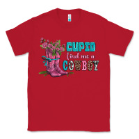 Red velantines day cupid find me a cowboy Classic Tee - AdoDesignShop