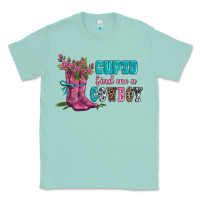 Seafoam velantines day cupid find me a cowboy Classic Tee - AdoDesignShop