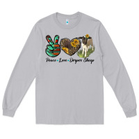 Moon Dust Peace Love Dorper Sheep Long Sleeve Tee - LillyAllenDesigns