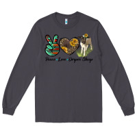 Smoke Peace Love Dorper Sheep Long Sleeve Tee - LillyAllenDesigns