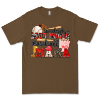 Cacao somebody's loud mouth baseball mama Premium Tee - Zillion Design Studio
