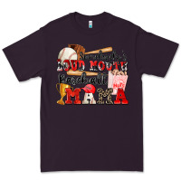 Plum somebody's loud mouth baseball mama Premium Tee - Zillion Design Studio