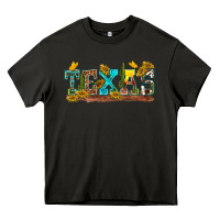 Asphalt texas Heavy Core Tee - texasbilliewilder