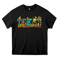 Black texas Heavy Core Tee - texasbilliewilder