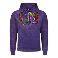 Cloud Purple nurse halloween Vintage Hoodie - RacoonDesign