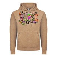 Vintage Coffee nurse halloween Vintage Hoodie - RacoonDesign