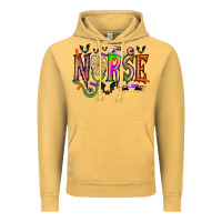 Vintage Mustard nurse halloween Vintage Hoodie - RacoonDesign
