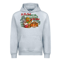 Heather Grey its the wonderful time of the year Urban Hoodie - CowGirlArtShop