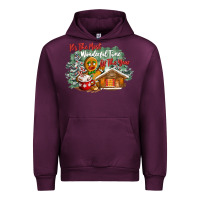 Mauve Wine its the wonderful time of the year Urban Hoodie - CowGirlArtShop