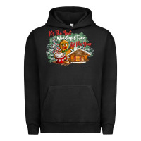 Pigment Black its the wonderful time of the year Urban Hoodie - CowGirlArtShop