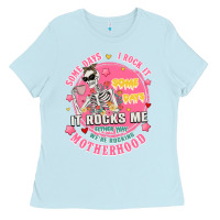 Baby Blue funny motherhood Ladies Tee - JahusDesignShop
