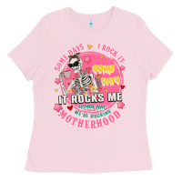 Bubblegum Pink funny motherhood Ladies Tee - JahusDesignShop