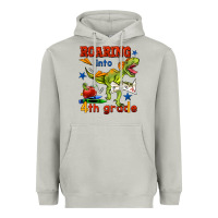 Moon Dust roaring into 4th grade Heavyweight Hoodie - BundleAndBundleShop