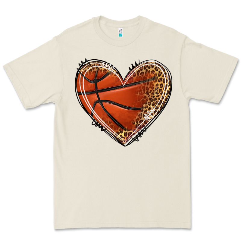 Basketball Heart Premium Tee by texasbilliewilder | Teevron