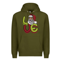 Army Green Love Christmas Premium Hoodie - Bettercallsaul