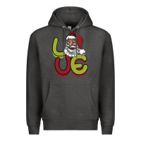Charcoal Heather Love Christmas Premium Hoodie - Bettercallsaul