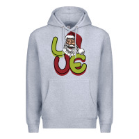 Heather Grey Love Christmas Premium Hoodie - Bettercallsaul
