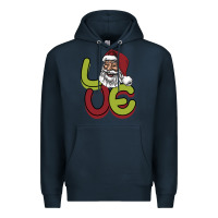 Navy Love Christmas Premium Hoodie - Bettercallsaul