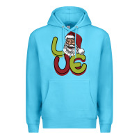 Ocean Blue Love Christmas Premium Hoodie - Bettercallsaul