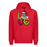 Red Love Christmas Premium Hoodie - Bettercallsaul
