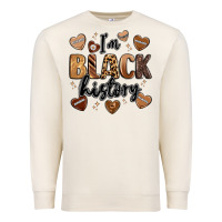 Sandshell i'm black history Premium Sweatshirt - LillyAllenDesigns