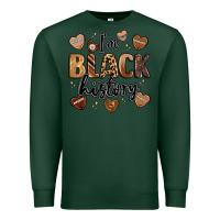 Sports Green i'm black history Premium Sweatshirt - LillyAllenDesigns