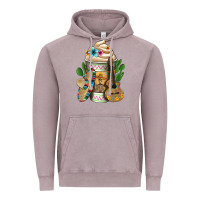 Vintage Zinc mexican hot coffee cup Vintage Hoodie - FaDigitalArtStudio