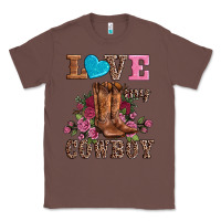 Chestnut valentines day love my cowboy Classic Tee - AdoDesignShop