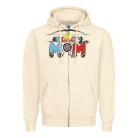 Sandshell archery mom Zipper Hoodie - MaliasSmallBusiness