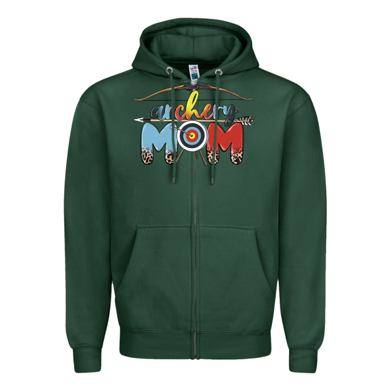 Archery Mom Zipper Hoodie by MaliasSmallBusiness | Teevron
