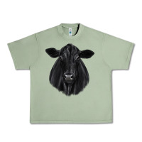 Oil Green black angus Urban Heavy Tee - JahusDesignShop