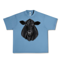 Pebble Blue black angus Urban Heavy Tee - JahusDesignShop