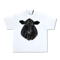 White black angus Urban Heavy Tee - JahusDesignShop