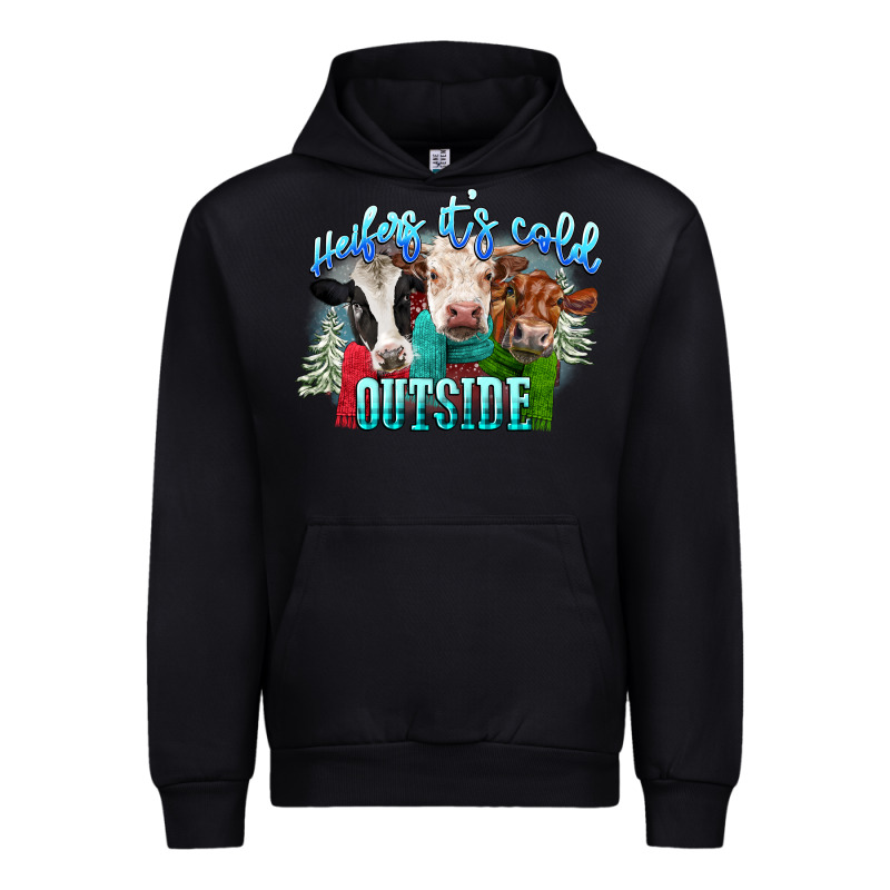 Heifers Its Cold Outside Urban Hoodie by CowGirlArtShop | Teevron