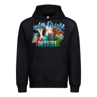Black heifers its cold outside Urban Hoodie - CowGirlArtShop