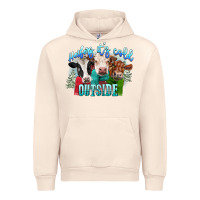 Sandshell heifers its cold outside Urban Hoodie - CowGirlArtShop