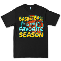 Black basketball is my favorite season Premium Tee - texasbilliewilder