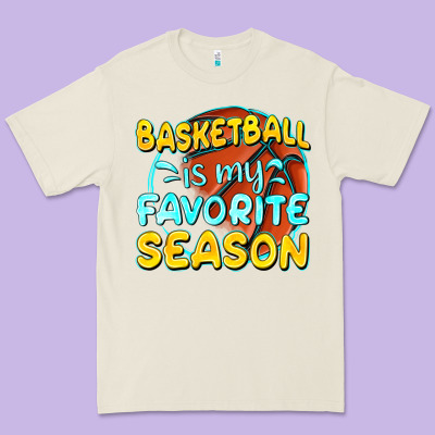 Premium Tee basketball is my favorite season
