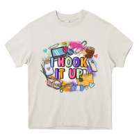 Cream i hook it up  sewing Heavy Core Tee - Zillion Design Studio