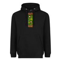 Black American football dad pen wrap Heavyweight Hoodie - BundleAndBundleShop