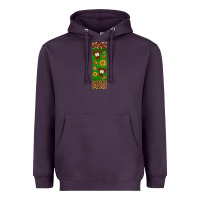 Plum American football dad pen wrap Heavyweight Hoodie - BundleAndBundleShop