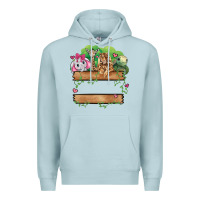 Blue Mist zoo crew Premium Hoodie - JahusDesignShop