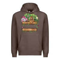 Coffee zoo crew Premium Hoodie - JahusDesignShop