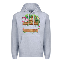 Heather Grey zoo crew Premium Hoodie - JahusDesignShop