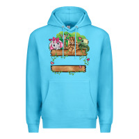 Ocean Blue zoo crew Premium Hoodie - JahusDesignShop