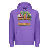 Purple zoo crew Premium Hoodie - JahusDesignShop