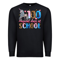 Black 100 magical days of school Premium Sweatshirt - LillyAllenDesigns